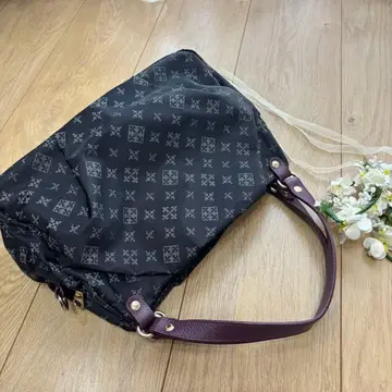 [ 새상품급 ] russet 3층 컬러 핸들 백 2way 블랙 x 그레이