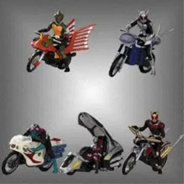 특촬 메카 컬렉션 라이더 머신 크로니클 전 5종 컴플리트 세트