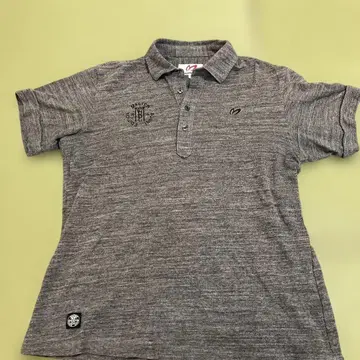 MASTER EDITION 그레이 피케 셔츠 사이즈 5