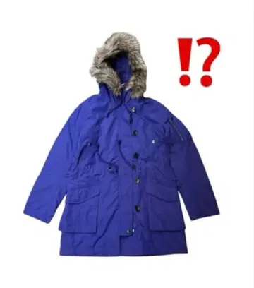 Arctic Blue mods fur coat