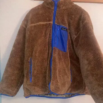 Niko and - 니코앤드 보아 자켓 코트 브라운 파랑 겨울 의류 배색