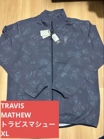 새상품 미사용 트래비스 매튜 윈드브레이커 블루종 XL