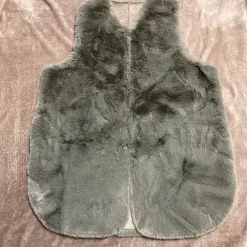 아나나 에코 무스탕 퍼 베스트