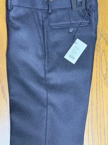 미사용 AURALEE LIGHT MELTON NARROW SLACKS