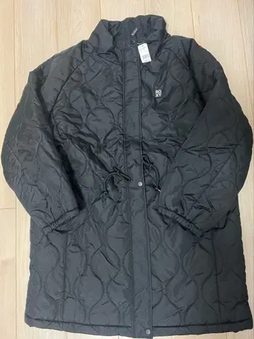록시 다운 블랙 XL 새상품 벤치 코트