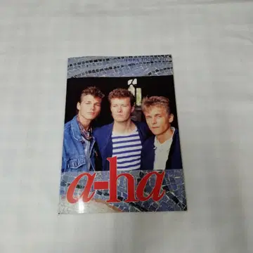 a-ha 1987년 일본 공연 팜플렛