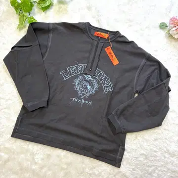 새상품 미사용 레프트 얼론 Left Alone 티셔츠 긴팔 T셔츠