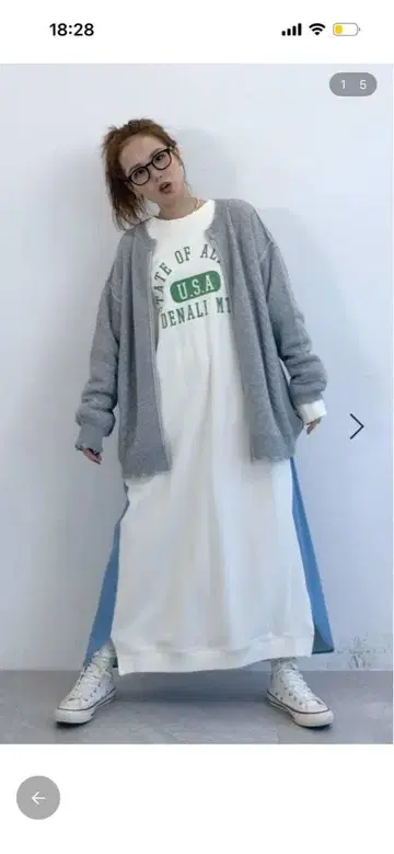 니코앤드 - MODE NORM CORE 바지 맥시 원피스