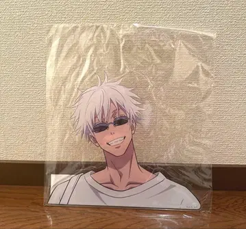 주술회전 포니 클리닝 콜라보 아크릴 행거 고죠 사토루