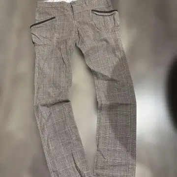 Dickies 체크 무늬 팬츠 100% 코튼