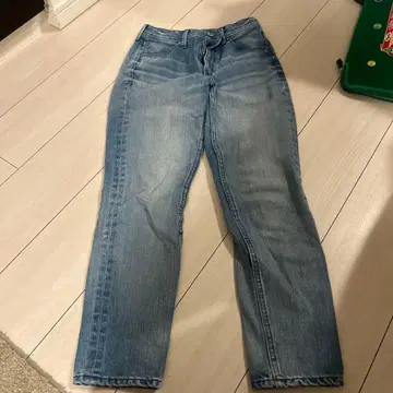 YANUK 스트레이트 데님 사이즈 23 블루 카네코 아야