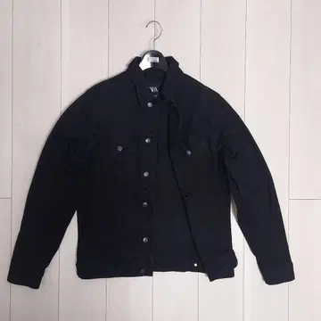ZARA MAN 자라 데님 자켓 블랙 남성용 M 사이즈