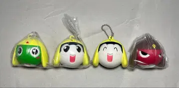 초레어 당시물 개구리 중사 케로로 태블릿으로 말이야 키링 4종 세트