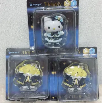 산리오 캐릭터즈 피규어 키티 & 푸딩