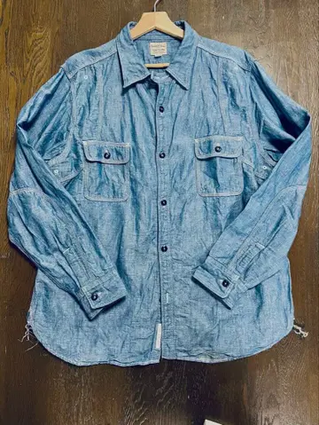 페로우즈 워크 셔츠 샴브레이 770ws