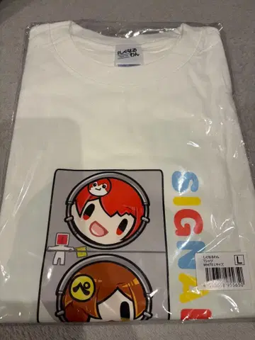 시그널원 티셔츠 White L 사이즈