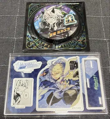 종말의 세라프 햐쿠야 미카엘라 생일 명장면 디오라마 피규어 캔뱃지