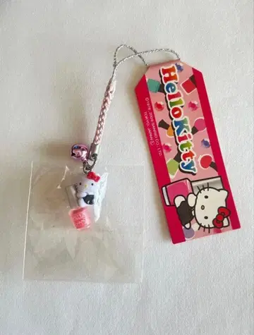 [ 초 레어 ] 헬로키티 산리오 2009년 업무 시리즈 네일리스트 스트랩