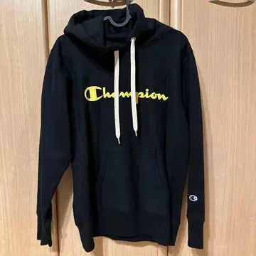 Champion Reverse Weave 후드티 M 블랙