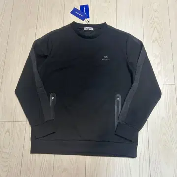 미사용 새상품 파이텐 의류 풀오버 블랙 트레이닝복 L