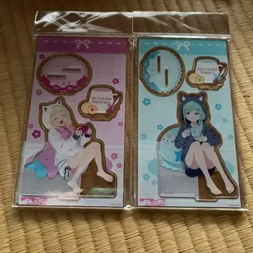 오니즈카 토마리 오니즈카 나츠미 릴렉스 나이트웨어 아크릴 스탠드