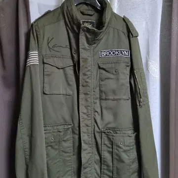 Kani 밀리터리 자켓 M 올리브