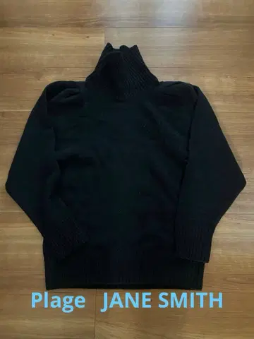 플라주 제인 스미스 네이비 터틀넥 스웨터 36