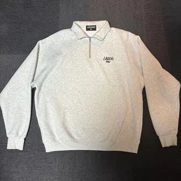 LAUGHEND 그레이 피케 셔츠 XL