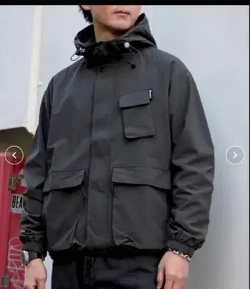 다크 그레이 마운틴 파카