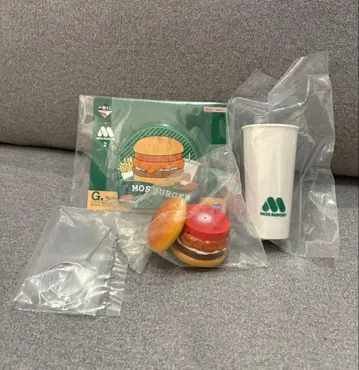 [ 덤 포함 ] 제일복권 모스버거 2 D상 서포트 피규어