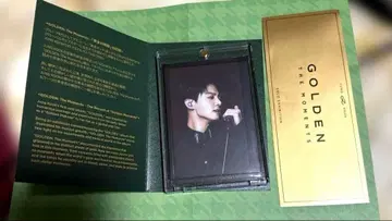 정국 golden 전시회 트레이딩 카드