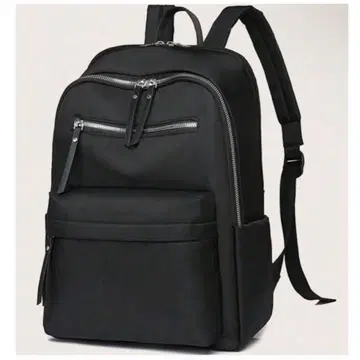 남은 1개 ZARA 장르 해외 브랜드 대용량 심플 캐주얼 백팩 블랙