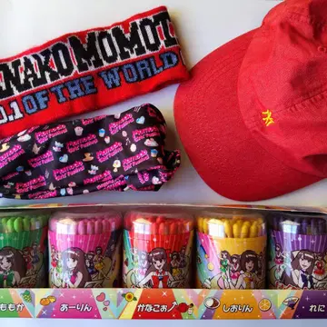 모모크로 면봉 덤 캡 헤어밴드 세트