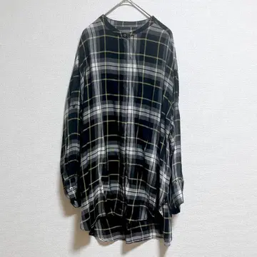 FLORENT 플로렌트 체크 긴팔 셔츠 사이즈 00