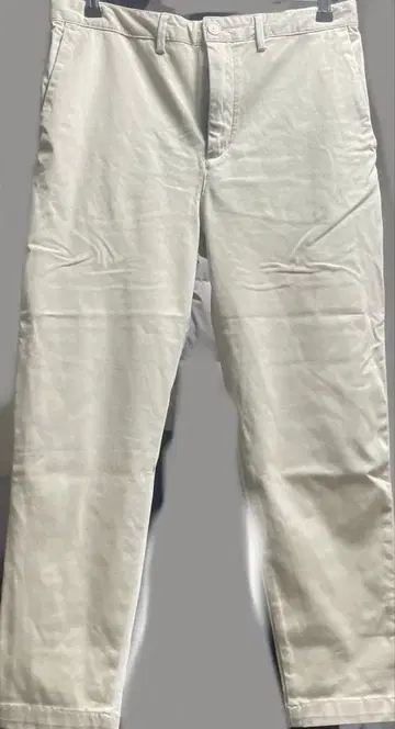 더 더퍼 치노 팬츠 L 사이즈 아이보리