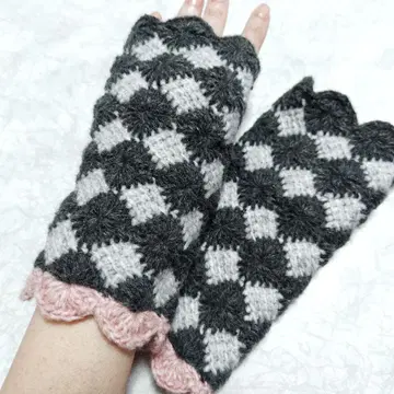 32 따뜻한 핸드 워머 암 워머 장갑 그레이 핑크