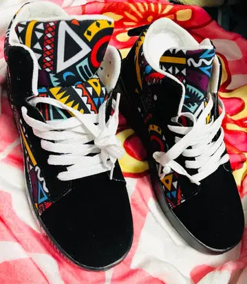 신장 10cm UP 컬러풀 그래픽 스니커즈 26.5~27cm