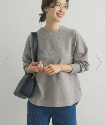 어반 리서치 도어스 래글런 플레어 풀오버 그레이