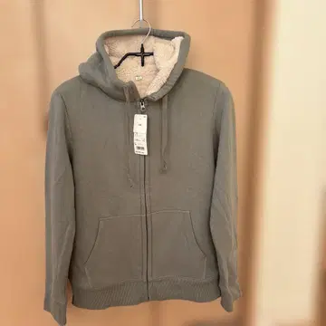 [ 미사용 새상품 ] 보아 맨투맨 풀 집업 후드티 L