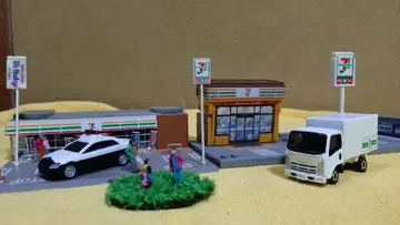 세븐일레븐 모형 디오라마