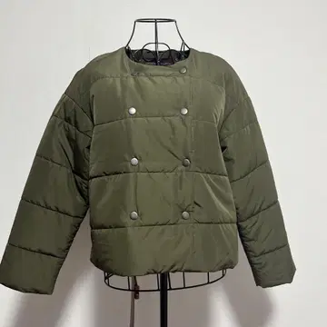 URBAN RESEARCH 퀼팅 자켓 올리브 그린