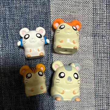 하무타로 피규어 4체 세트 3cm