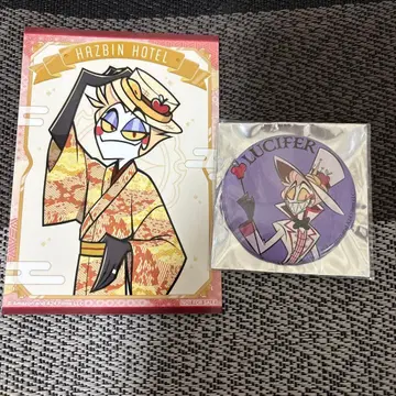 해즈빈 호텔 마루이 캔뱃지 브로마이드 루시퍼