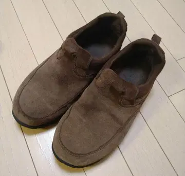 L.L.Bean 브라운 스웨이드 스니커즈 남성용 레어