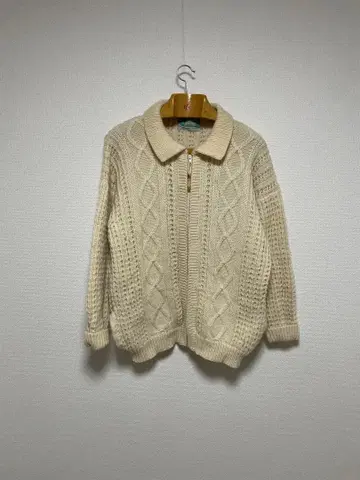 70s 80s 마틴 스탠던 피셔맨 니트 스웨터