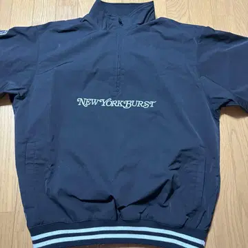 NEWYORKBURST 하프 지퍼 나일론 자켓