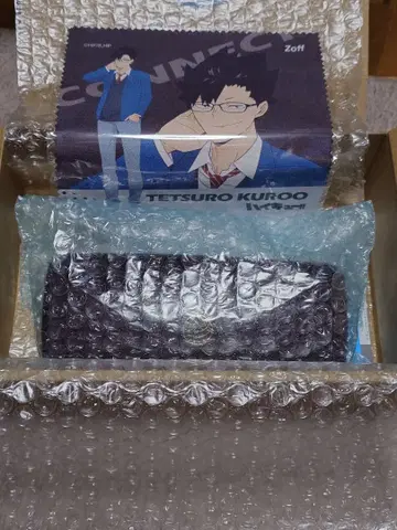 하이큐!! 쿠로오 테츠로 Zoff 콜라보 안경