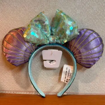 미사용 새상품 아리엘 인어공주 머리띠 디즈니