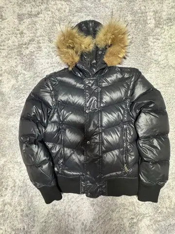 짧은 기장 퍼 다운 그런지 archive Y2K