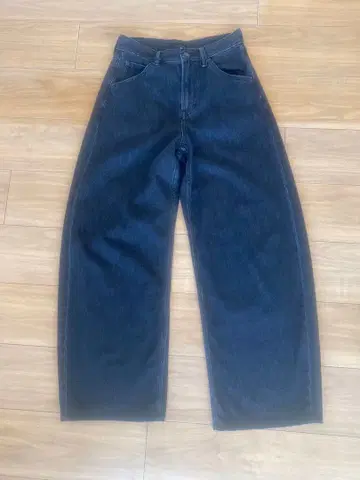 배기 커브 청바지 데님 23